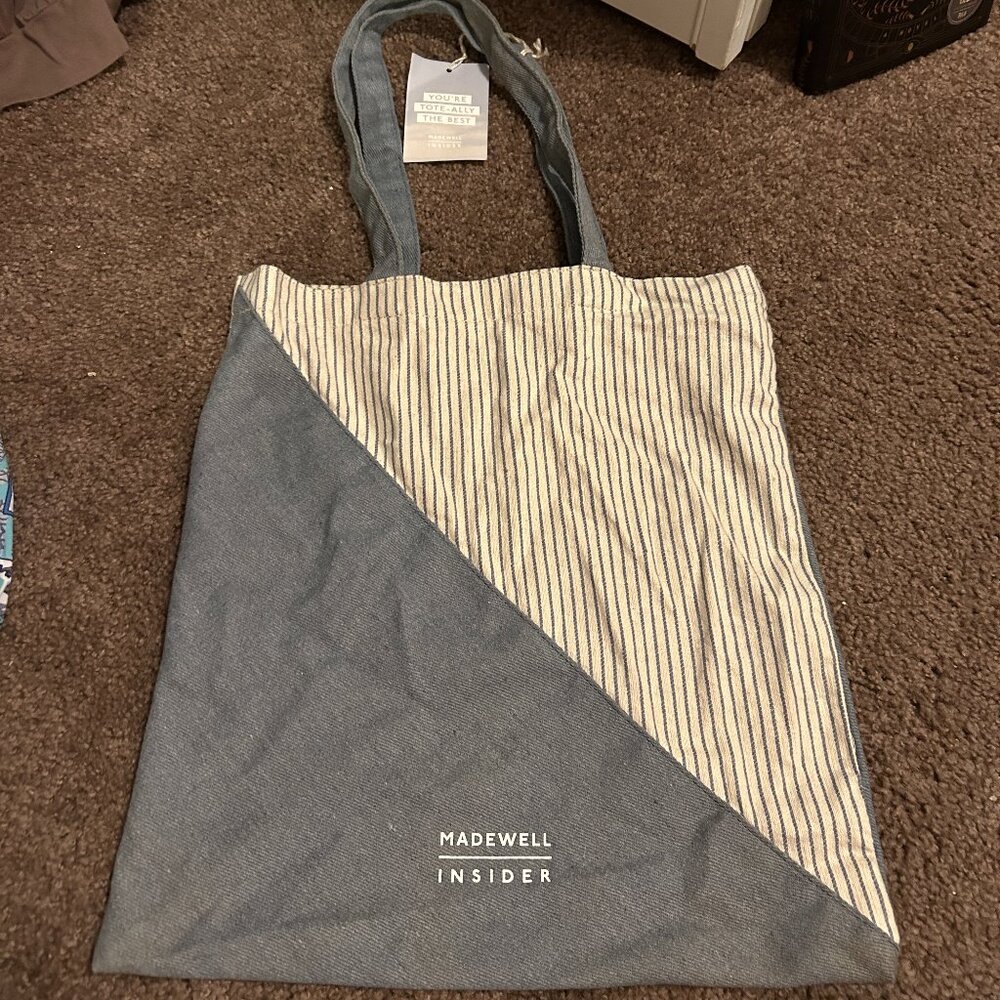Madewell Insider Tote Bag‎ NWT